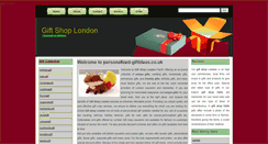 Desktop Screenshot of personalized-giftideas.co.uk